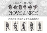 Image 2 of Knight Bandit Print Pack 