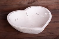 Image 2 of Big wooden heart white