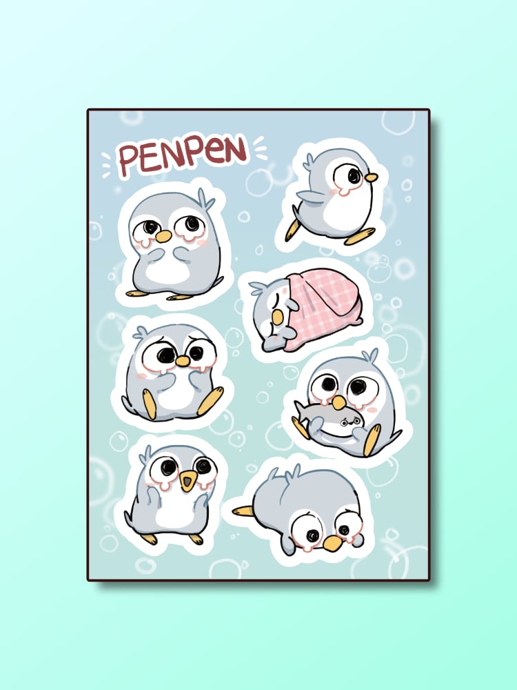 Image of Penpen Sticker Sheet