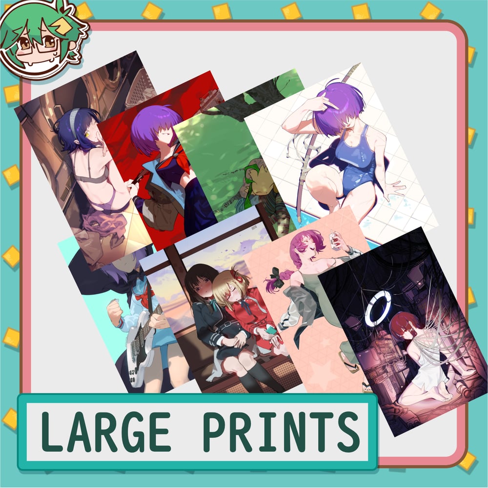 Image of Large Prints 11x17
