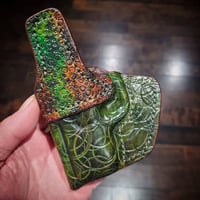 Image 3 of Smith and Wesson Bodyguard 2,0 OD Green and Black Iwb holster with DCC clip.