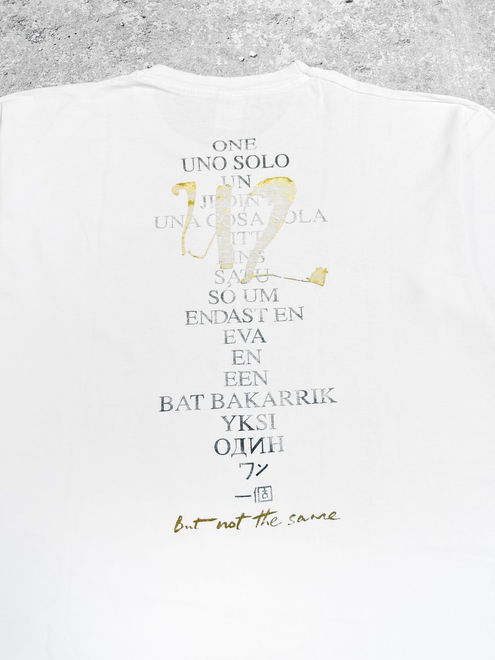 U2 1993 ‘One’ White T-Shirt