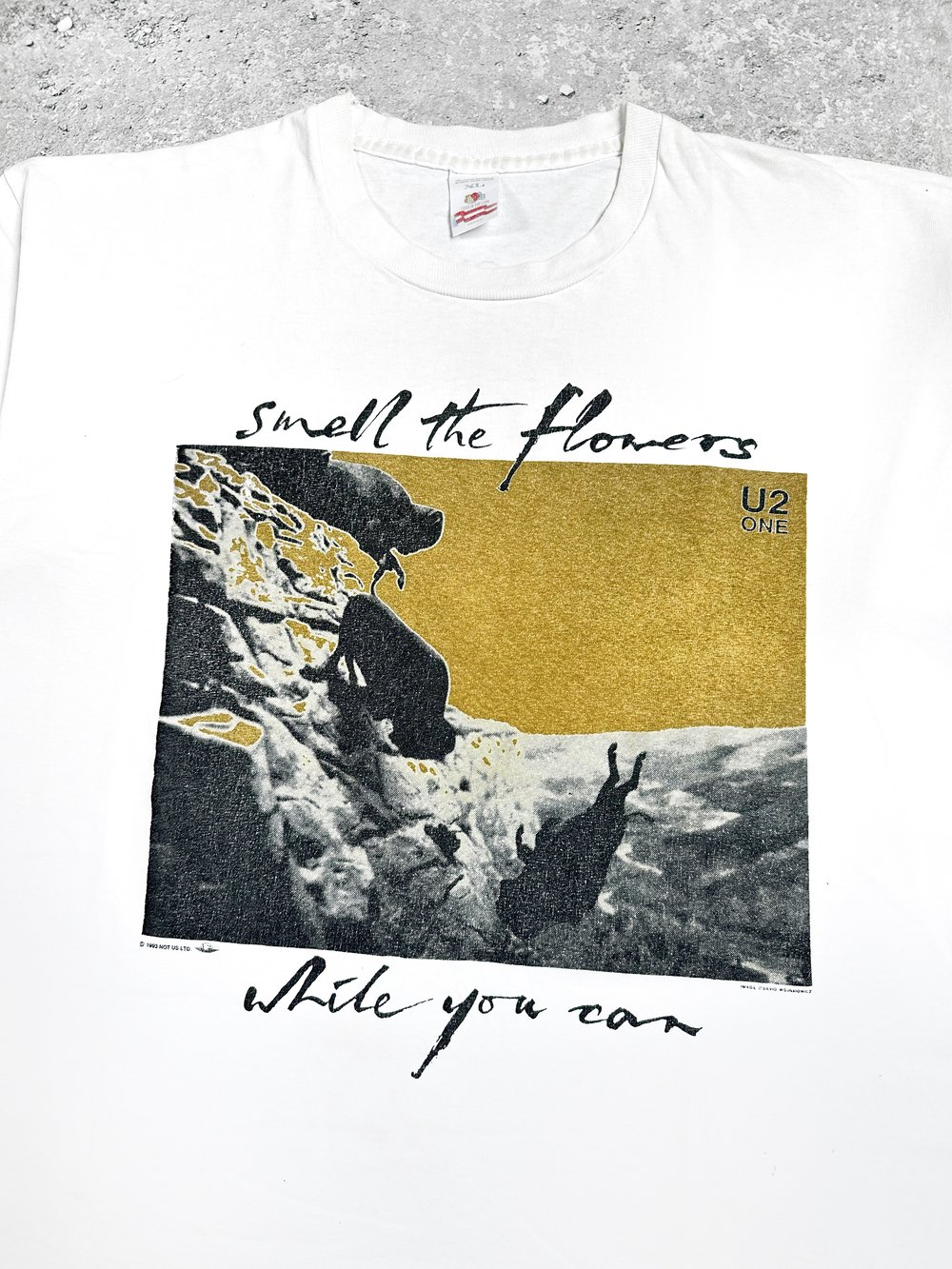 U2 1993 ‘One’ White T-Shirt
