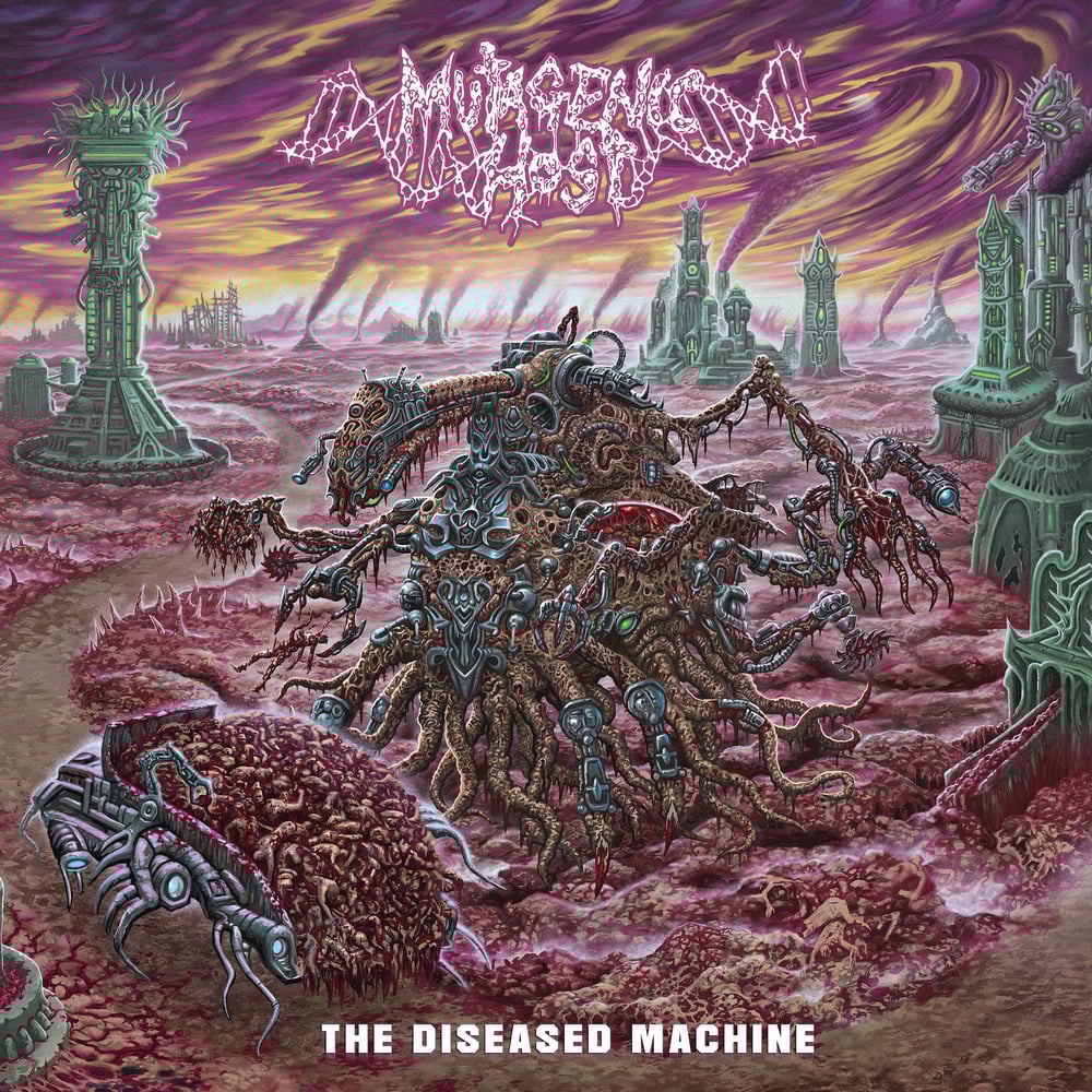 MUTAGENIC HOST - "The Diseased Machine" 12" Vinyl LP Repress **PREORDER**