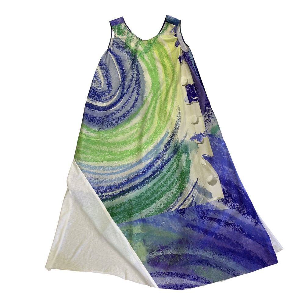 Image of SLEEVELESS DRESS IN ORGANIC COTTON