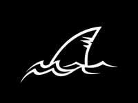 Image 4 of Shark Fin Window Decal, Car, Laptop, Waterproof Vinyl Sticker