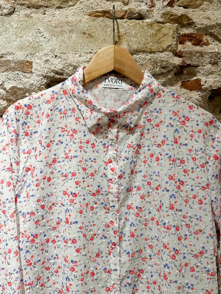 Image of DONDON flowers shirt IVORI