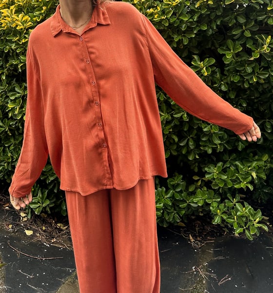 Image of DONDON coral shirt IVORI