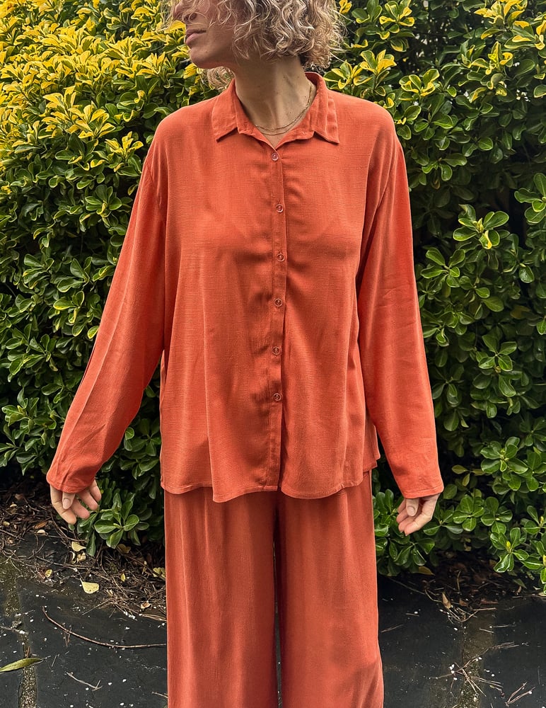 Image of DONDON coral shirt IVORI