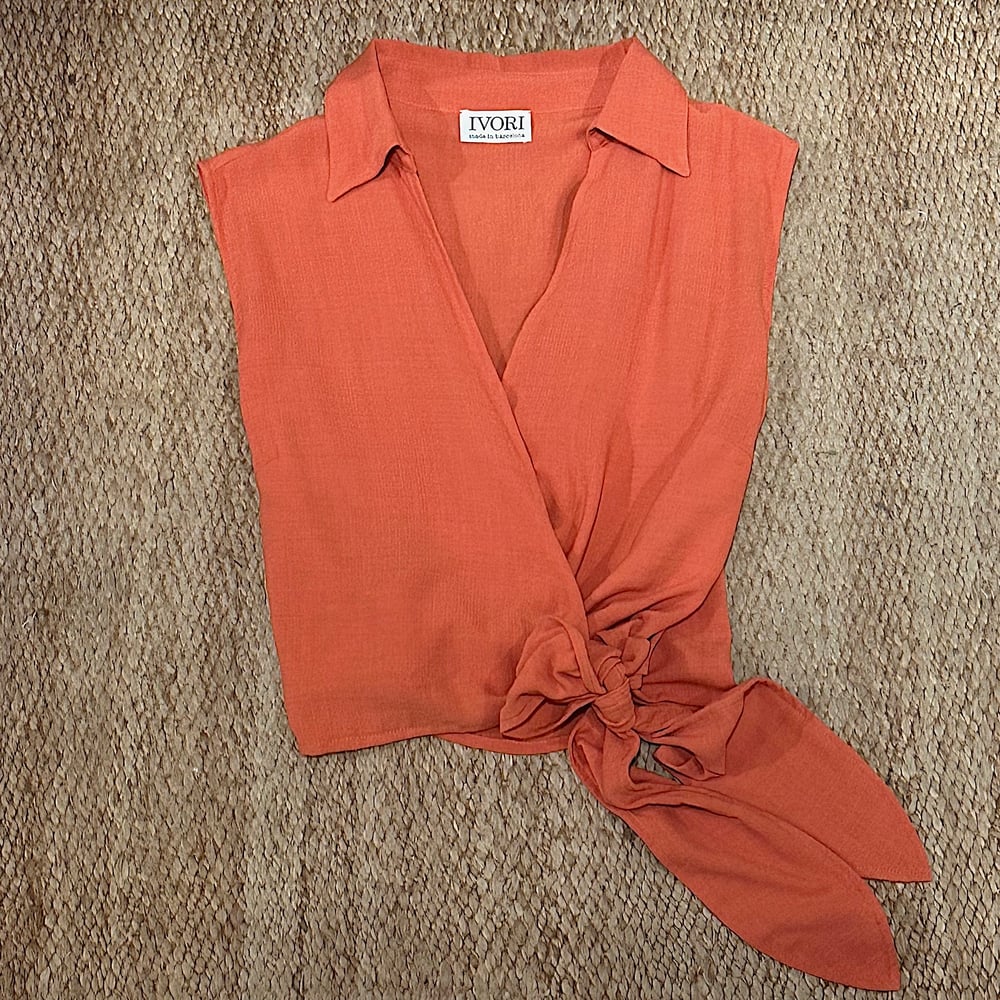 Image of FIONA shirt 2 fabrics IVORI