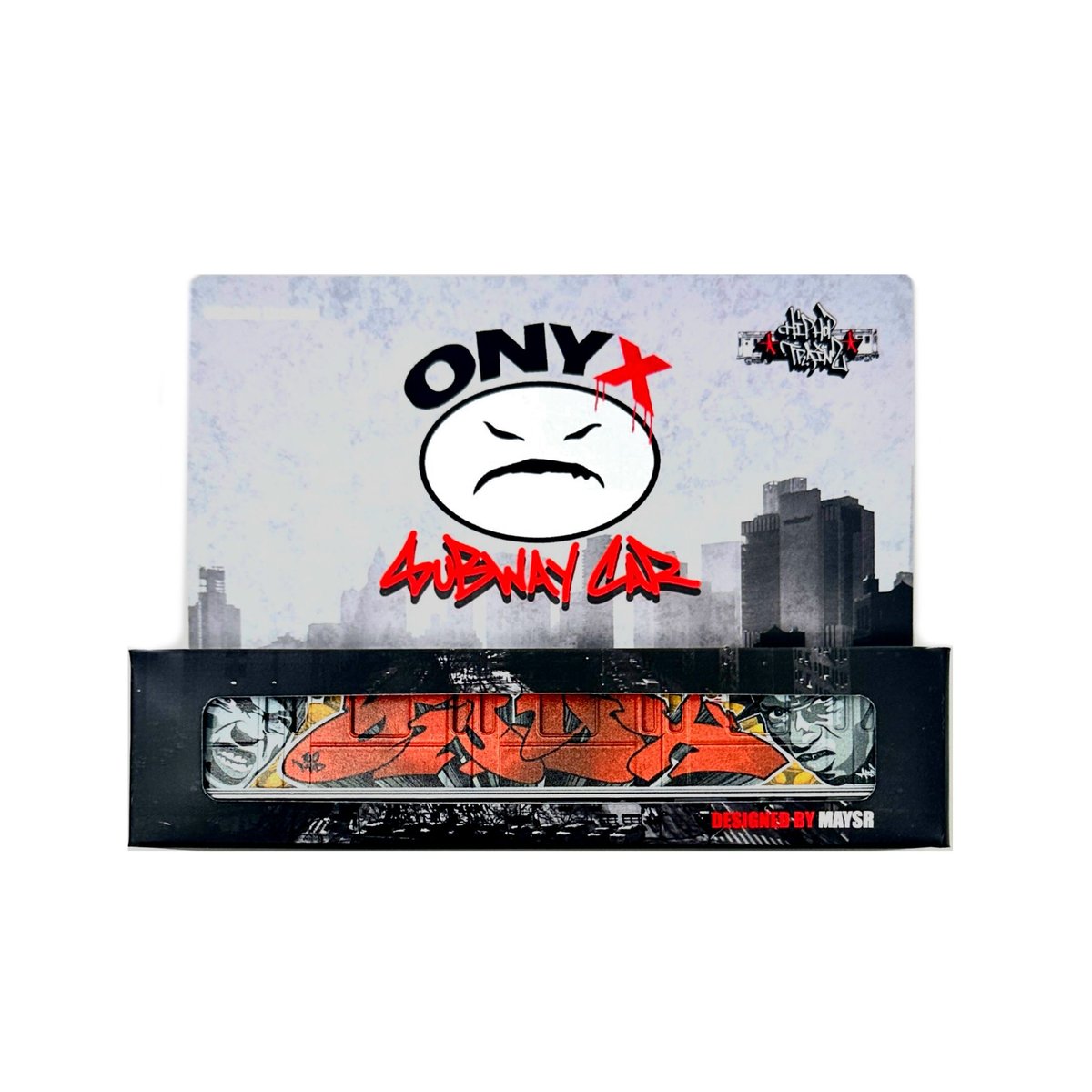 ONYX subway car & tee (just dropped!) | HIPHOPTOYS