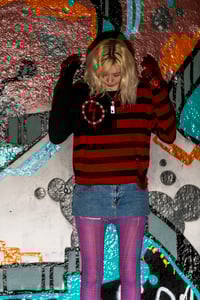 Image 10 of Killstar Marilyn Manson cropped jumper with skulls