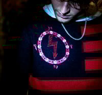 Image 4 of Killstar Marilyn Manson cropped jumper with skulls