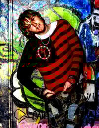 Image 1 of Killstar Marilyn Manson cropped jumper with skulls