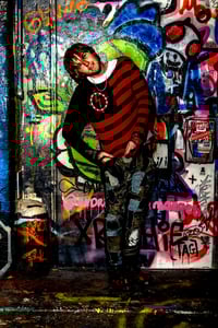 Image 15 of Killstar Marilyn Manson cropped jumper with skulls