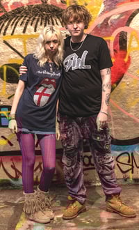 Image 19 of Vintage customised Rolling Stones rhinestone T shirts