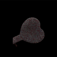 Image 1 of HEART BLING MIRROR