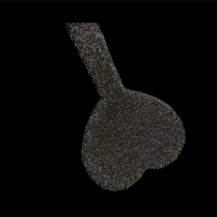 Image 2 of HEART BLING MIRROR