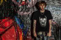 Image 9 of A3 Negative Rhinestone Skull (Black ) Artwork OR T shirt