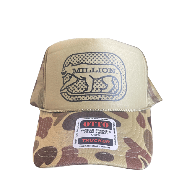 9Million Camo Trucker