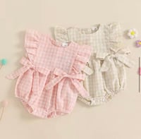 Image 3 of Reese Gingham Playsuit