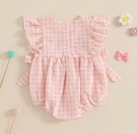 Image 7 of Reese Gingham Playsuit