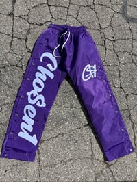Track pants -Purple