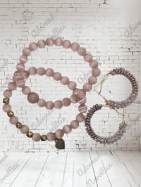 Image 12 of Cat Eyez Duo with Matching Bead Wrapped Earrings