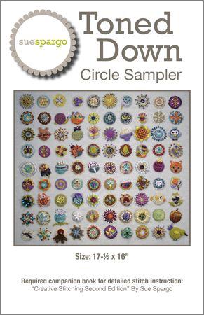 Image of Toned Down Circle Pattern by Sue Spargo