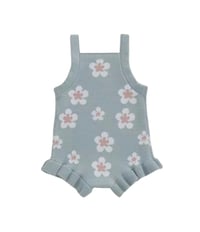 Image 1 of Henley Knit Romper - Daisy