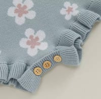 Image 5 of Henley Knit Romper - Daisy