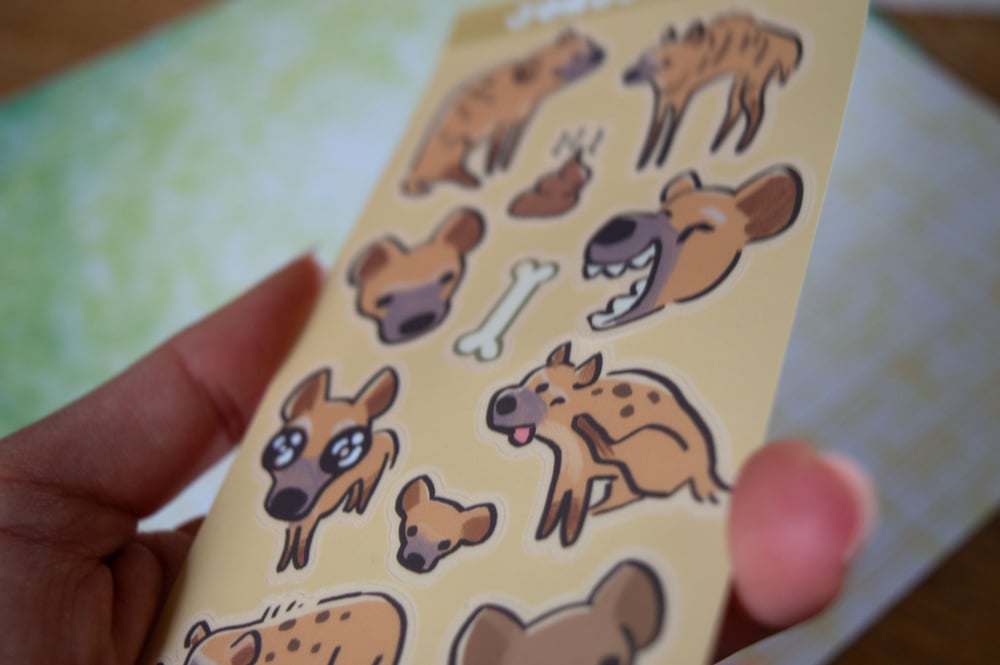 Image of Happy Hyenas Sticker Sheet
