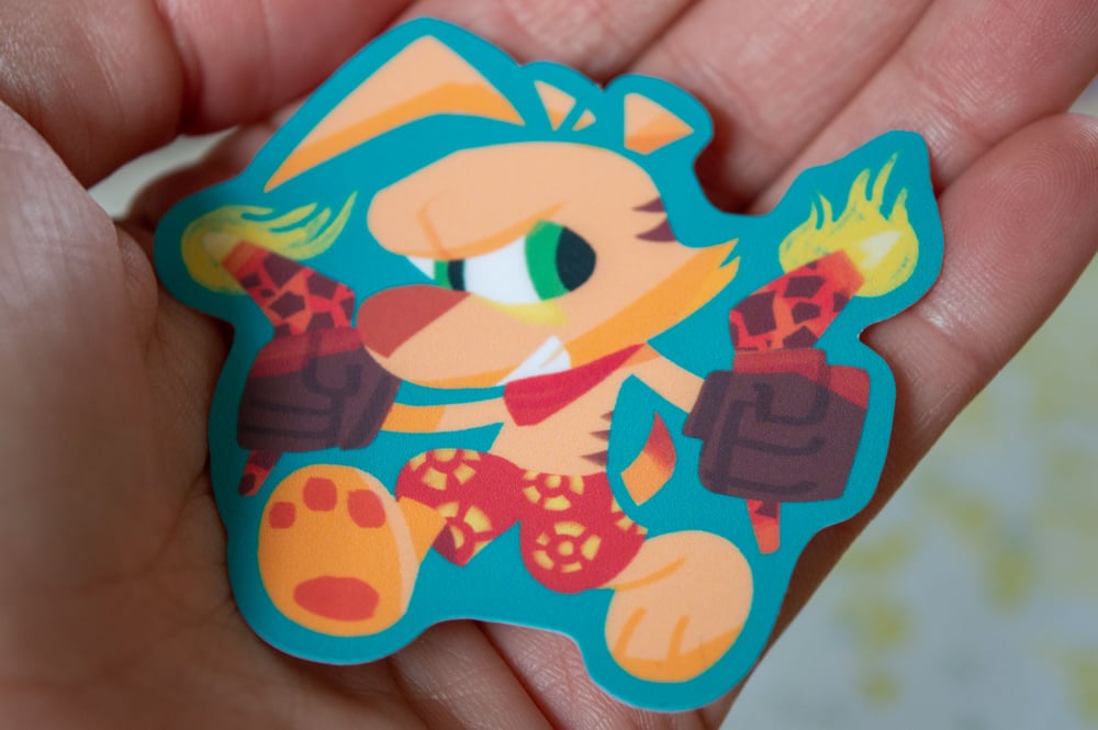 Image of Ty the Tasmanian Tiger Sticker