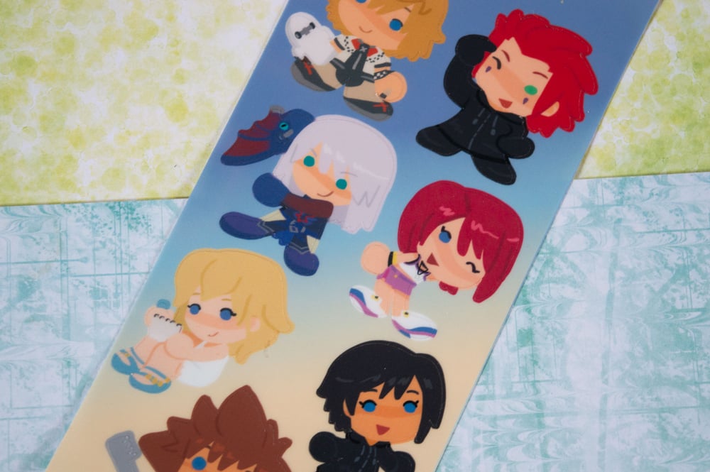 Image of Kingdom Hearts Cuties Sticker Sheet