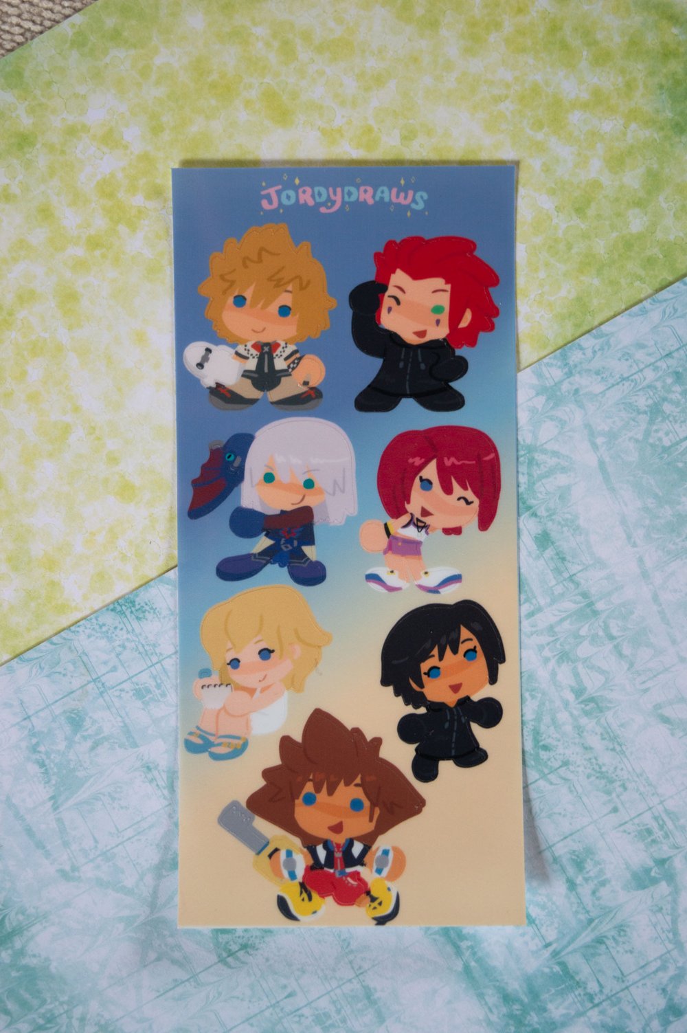 Image of Kingdom Hearts Cuties Sticker Sheet