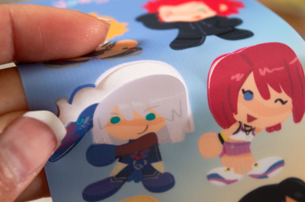 Image of Kingdom Hearts Cuties Sticker Sheet