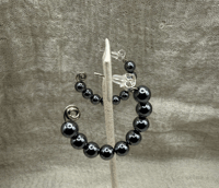 Image 3 of Crystal Gemstone Beaded Earrings