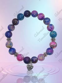 Image 3 of ANA826110 - Charming Glitter Galaxy Bead Bracelet 