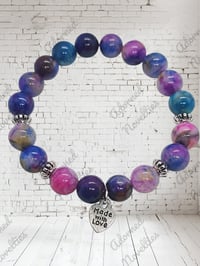 Image 4 of ANA826110 - Charming Glitter Galaxy Bead Bracelet 