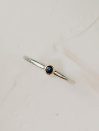 Image 1 of Dainty Gemstone Ring - Made to Order
