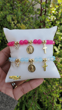 Image 1 of Virgen Charm Bracelet 