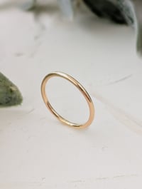 Image 2 of Dainty Gold Band - Made to Order