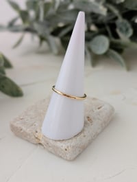 Image 4 of Dainty Gold Band - Made to Order