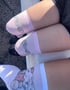 Crybaby Pink Thigh High Sock Image 5