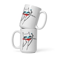 Image 1 of beautiful White glossy mug 