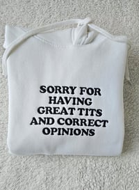 Image 4 of GREAT TITS AND CORRECT OPINIONS SWEATER