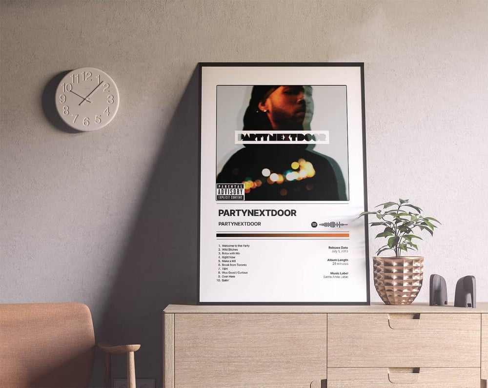 PartyNextDoor – PartyNextDoor Album Cover Poster