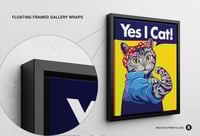Image 5 of Yes I Cat - Motivational Propaganda Modern Art Poster