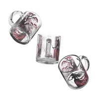 Image 4 of 10oz Witchy Glass Mug - Gothic Halloween Gift & Spooky Decor Drinkware