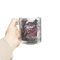 Image 5 of 10oz Witchy Glass Mug - Gothic Halloween Gift & Spooky Decor Drinkware